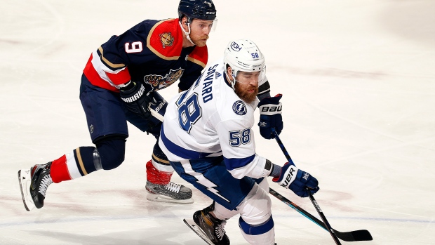 Sam Bennett David Savard, Getty Images Sam Bennett David Savard