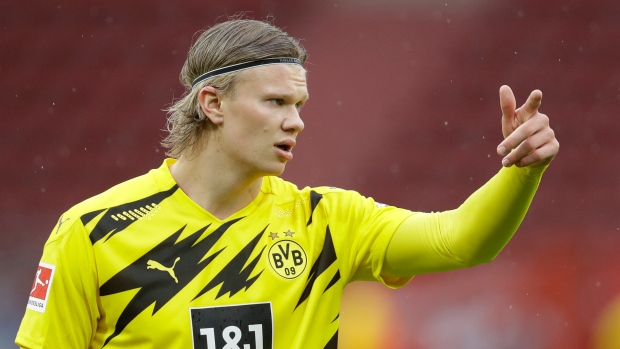 Dortmund's Erling Haaland, The Canadian Press Dortmund's Erling Haaland