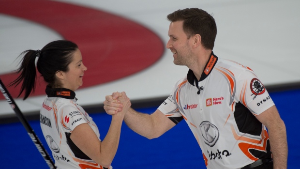 Kerri Einarson and Brad Gushue