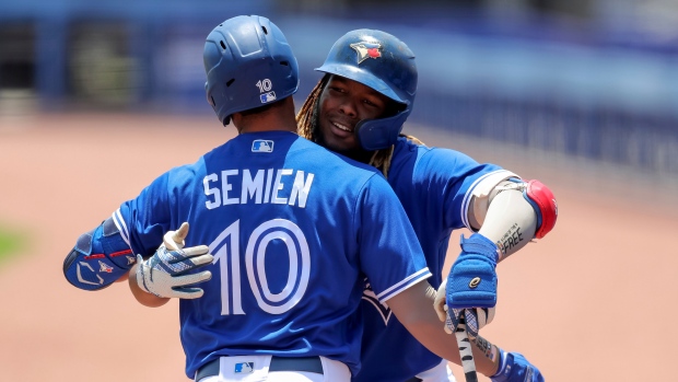 Toronto Blue Jays' Vladimir Guerrero Jr. and Marcus Semien, The Canadian Press Toronto Blue Jays' Vladimir Guerrero Jr. and Marcus Semien