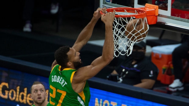 Rudy Gobert, The Canadian Press Rudy Gobert