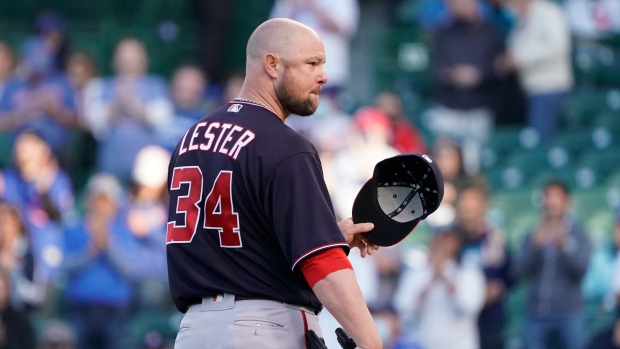 Jon Lester, The Canadian Press Jon Lester