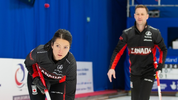 Kerri Einarson and Brad Gushue