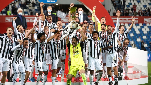 Juventus celebrates