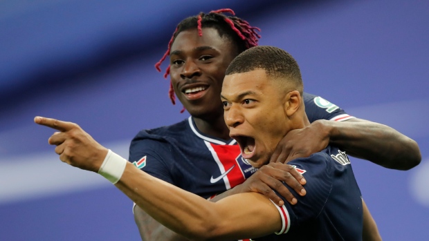 Kylian Mbappe Moise Kean