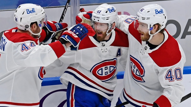 Paul Byron Joel Edmundson Joel Armia, The Canadian Press Paul Byron Joel Edmundson Joel Armia