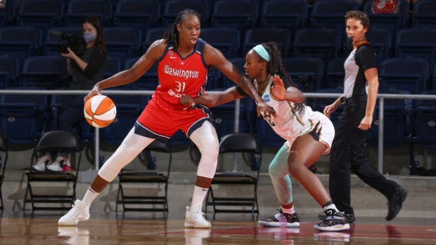 Tina Charles Michaela Onyenwere, Ned Dishman/NBAE via Getty Images Tina Charles Michaela Onyenwere