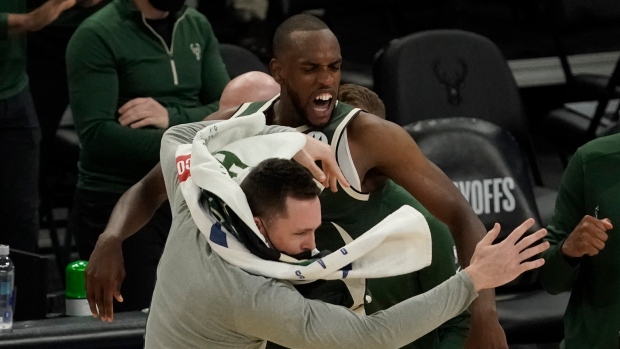 Khris Middleton, The Canadian Press Khris Middleton