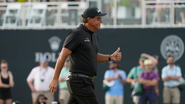 Phil Mickelson, The Canadian Press Phil Mickelson