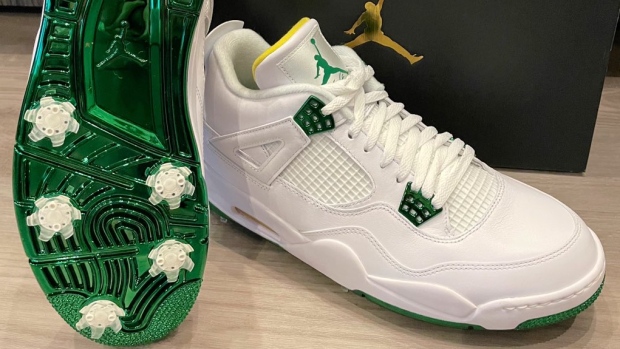 Jordan 4 G “Green Metallic”, Bubba Watson Jordan 4 G “Green Metallic”
