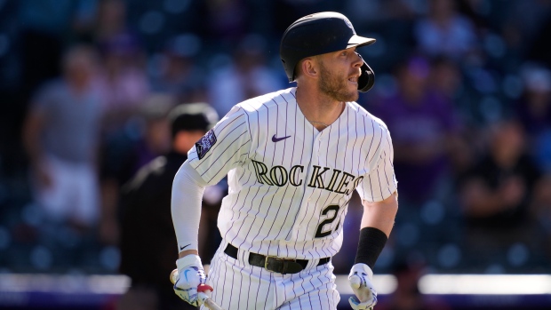 Trevor Story, The Canadian Press Trevor Story