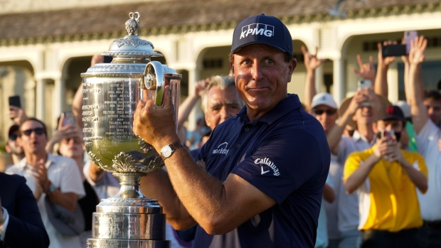 Phil Mickelson, The Canadian Press Phil Mickelson
