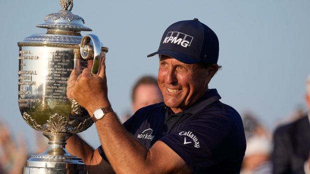 Phil Mickelson, The Canadian Press Phil Mickelson