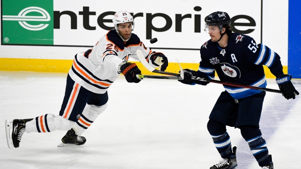 Darnell Nurse, Mark Scheifele, The Canadian Press Darnell Nurse, Mark Scheifele
