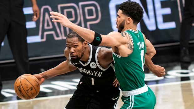 Kevin Durant Jayson Tatum, The Canadian Press Kevin Durant Jayson Tatum