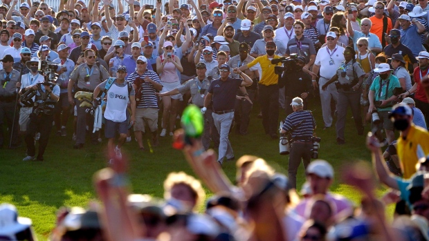 Phil Mickelson at the PGA Championship, The Canadian Press Phil Mickelson at the PGA Championship