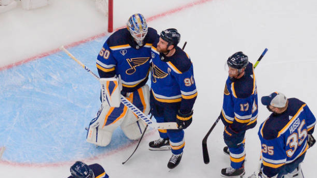 Jordan Binnington, Ryan O'Reilly, Getty Images Jordan Binnington, Ryan O'Reilly