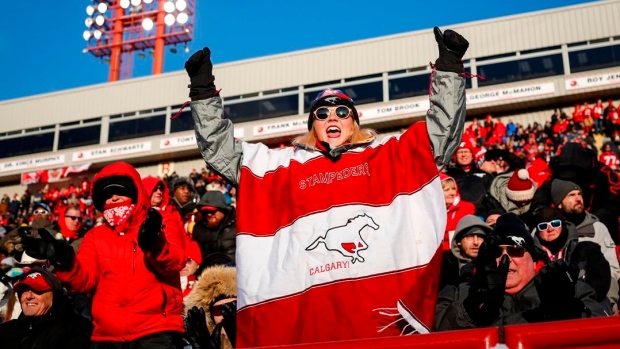 Calgary Stampeders fans