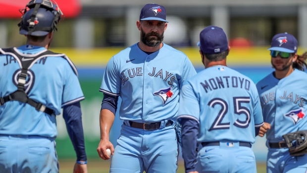 Tyler Chatwood Charlie Montoyo, The Canadian Press Tyler Chatwood Charlie Montoyo
