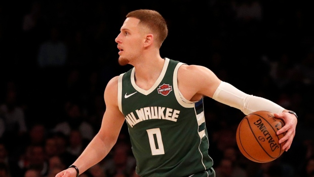 Warriors' Donte DiVincenzo practices Sunday, won't play vs. Kings
