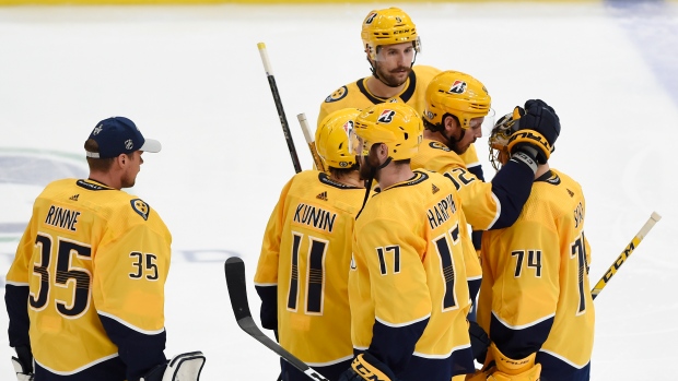 Nashville Predators following Game 6 loss