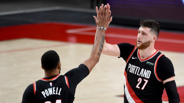 Norman Powell and Jusuf Nurkic