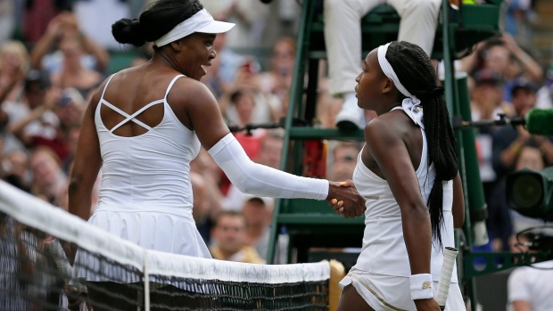 Williams, Gauff, AP Williams, Gauff