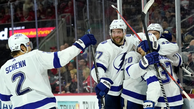 Tampa Bay Lightning celebrate