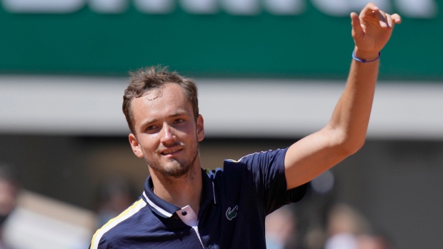 Daniil Medvedev, The Canadian Press Daniil Medvedev