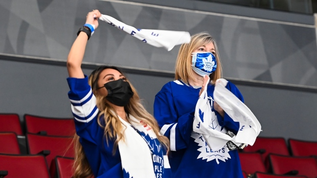 Toronto Maple Leafs fans, The Canadian Press Toronto Maple Leafs fans