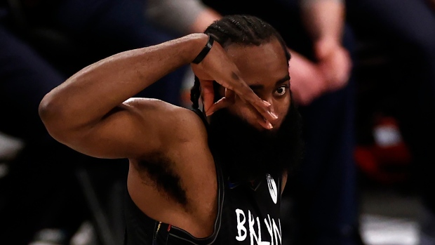 Brooklyn Nets guard James Harden