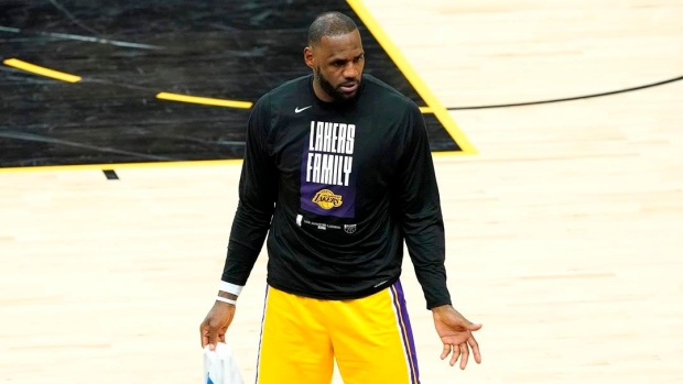 LeBron James, The Canadian Press LeBron James