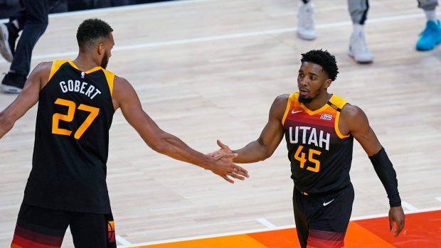 Rudy Gobert Donovan Mitchell