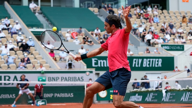 Roger Federer, The Canadian Press Roger Federer
