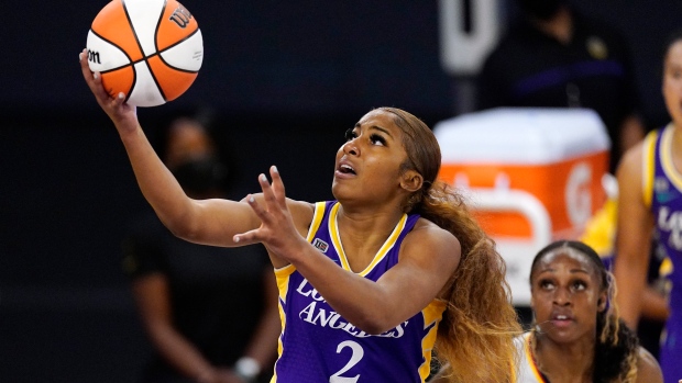 WNBA news: Te'a Cooper has become critical to the Sparks defense - Silver  Screen and Roll