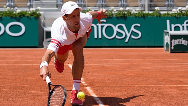 Novak Djokovic, The Canadian Press Novak Djokovic