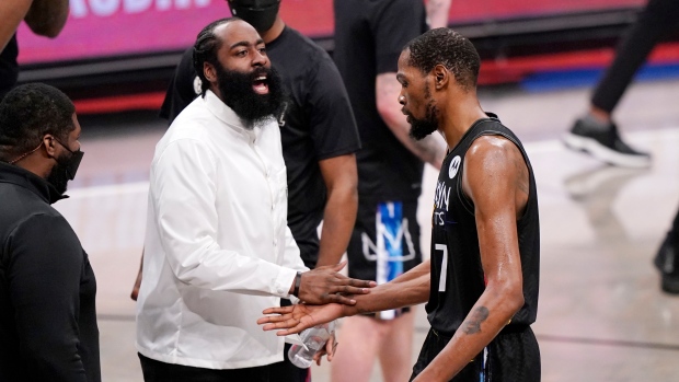 James Harden Kevin Durant, The Canadian Press James Harden Kevin Durant