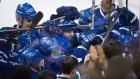 Vancouver Canucks celebrate