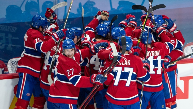 Montreal Canadiens Celebrate