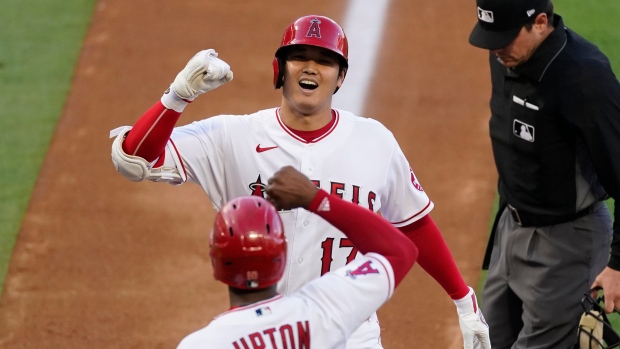 Shohei Ohtani, Justin Upton, The Canadian Press Shohei Ohtani, Justin Upton