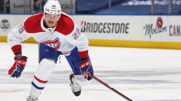 Habs Defenceman Jon Merill Injured; Out 7 to 14 Days