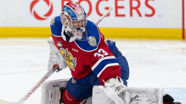 Sebastian Cossa, Edmonton Oil Kings Sebastian Cossa