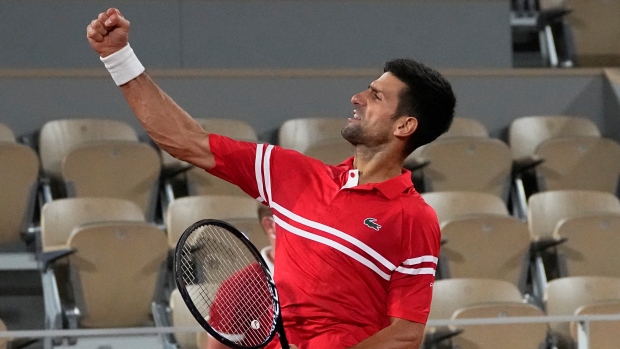 Novak Djokovic, The Canadian Press Novak Djokovic