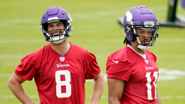 Kirk Cousins Kellen Mond, The Canadian Press Kirk Cousins Kellen Mond