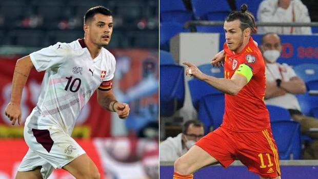 Granit Xhaka Gareth Bale, Getty Images Granit Xhaka Gareth Bale