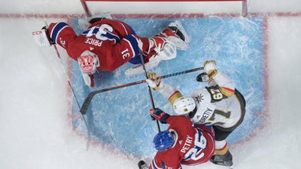 Carey Price, Max Pacioretty and Jeff Petry