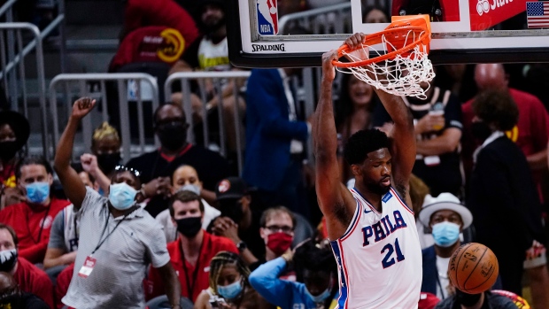 Joel Embiid, The Canadian Press Joel Embiid