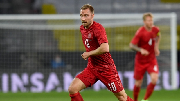 Denmark's Christian Eriksen