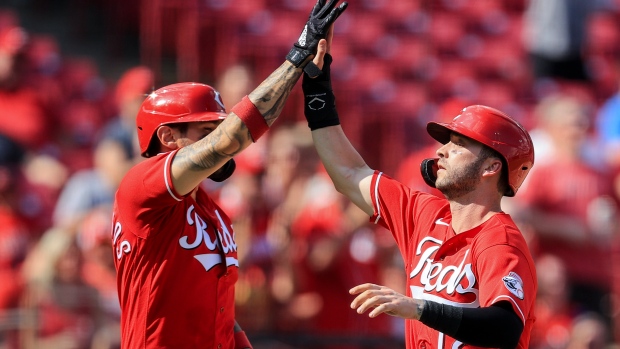 Nick Castellanos Tyler Naquin, The Canadian Press Nick Castellanos Tyler Naquin