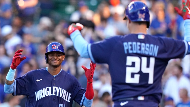 Sergio Alcantara Joc Pederson, The Canadian Press Sergio Alcantara Joc Pederson